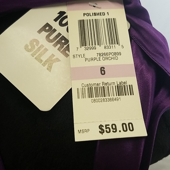 INC silk top - Picture 3 of 3